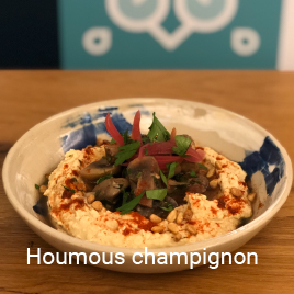 Houmous champignon
